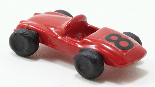 Dollhouse Miniature Race Car